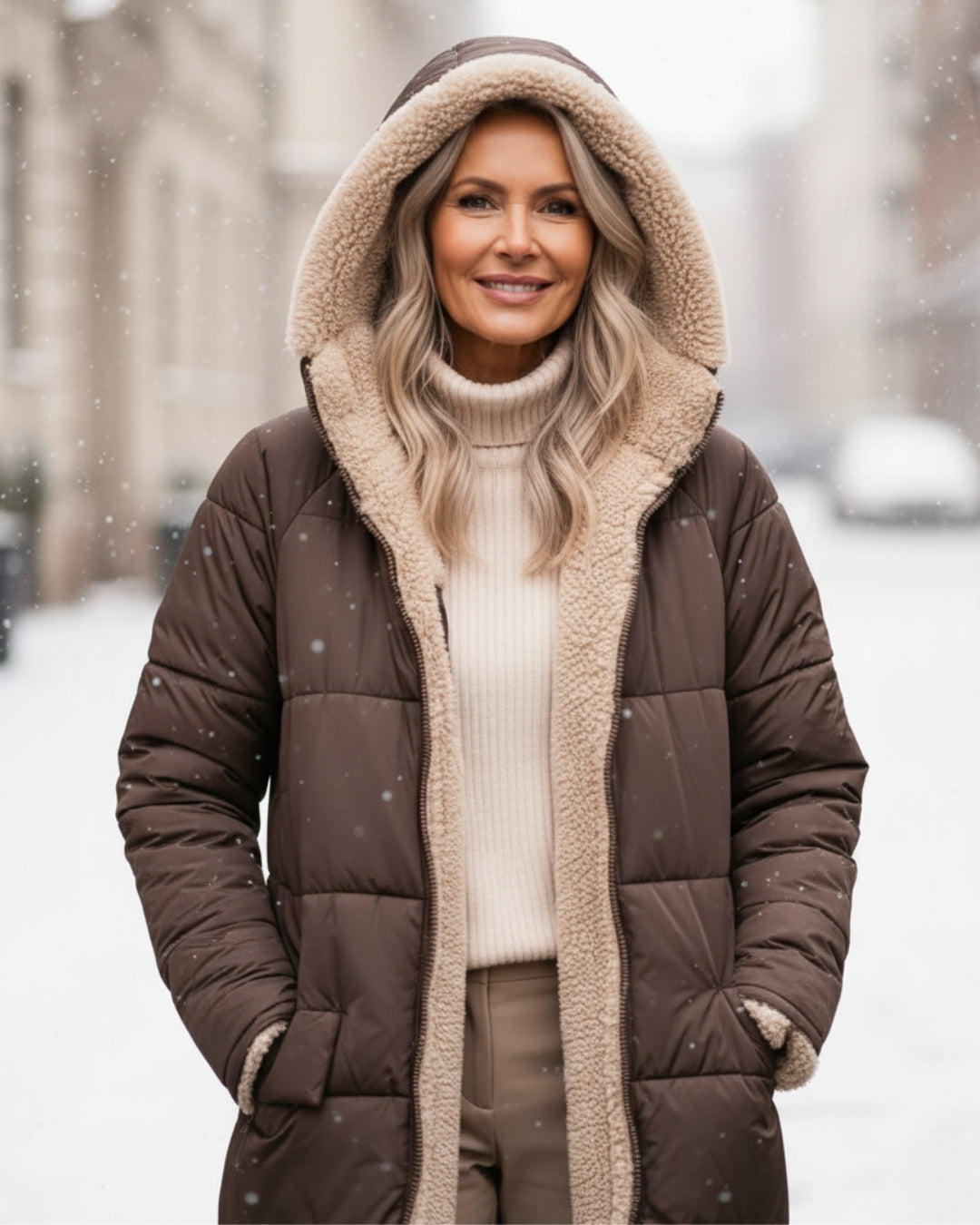 Sofie - Teplý zimní kabát