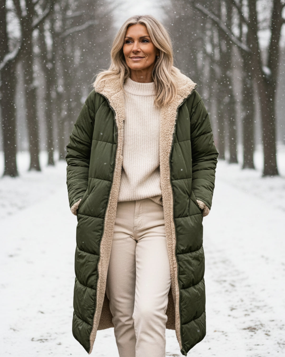 Sofie - Teplý zimní kabát