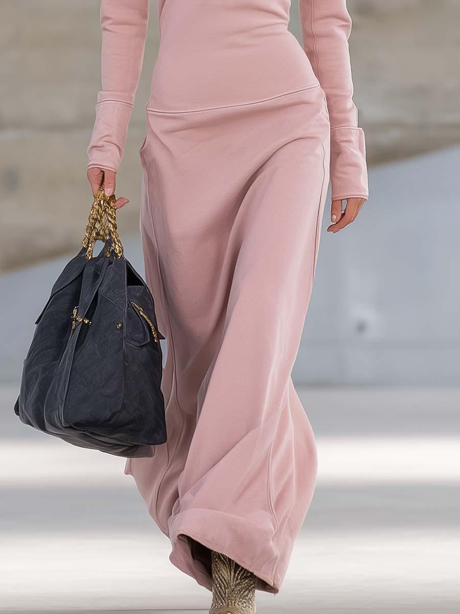 Imogen - Elegantní retro maxi šaty