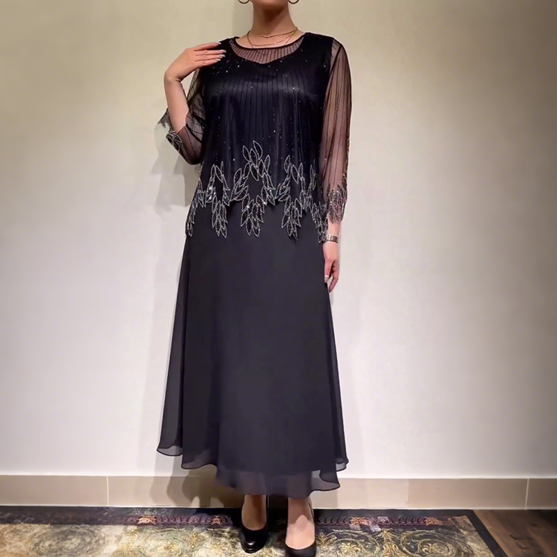 Stela - Elegantní midi šaty