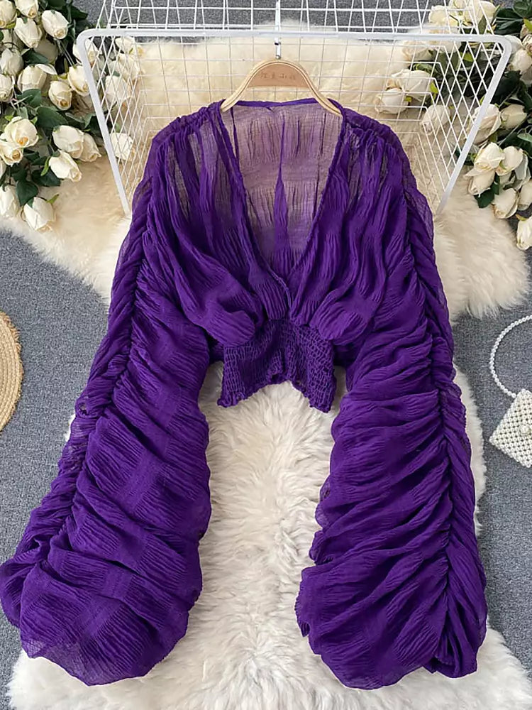 Penelope - Elegant Chiffon Top