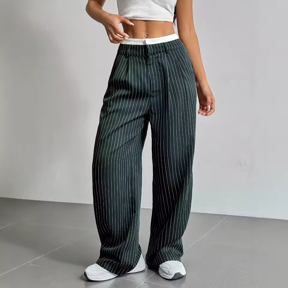 Bianca - Pohodlné lněné kalhoty