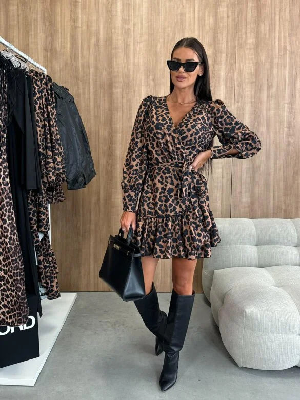Amelia - Floral Print Mini Dress