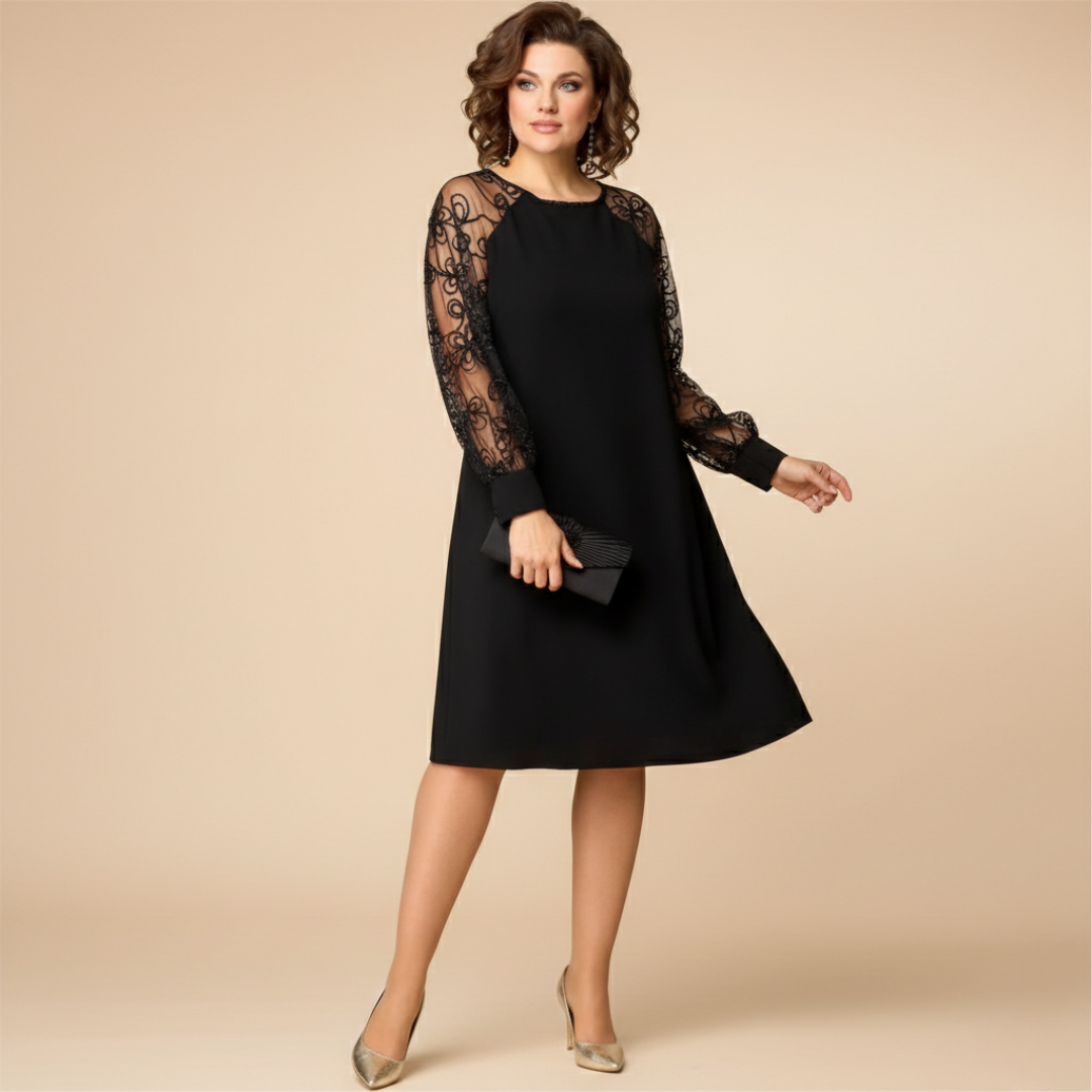 Marie - Klasické midi šaty