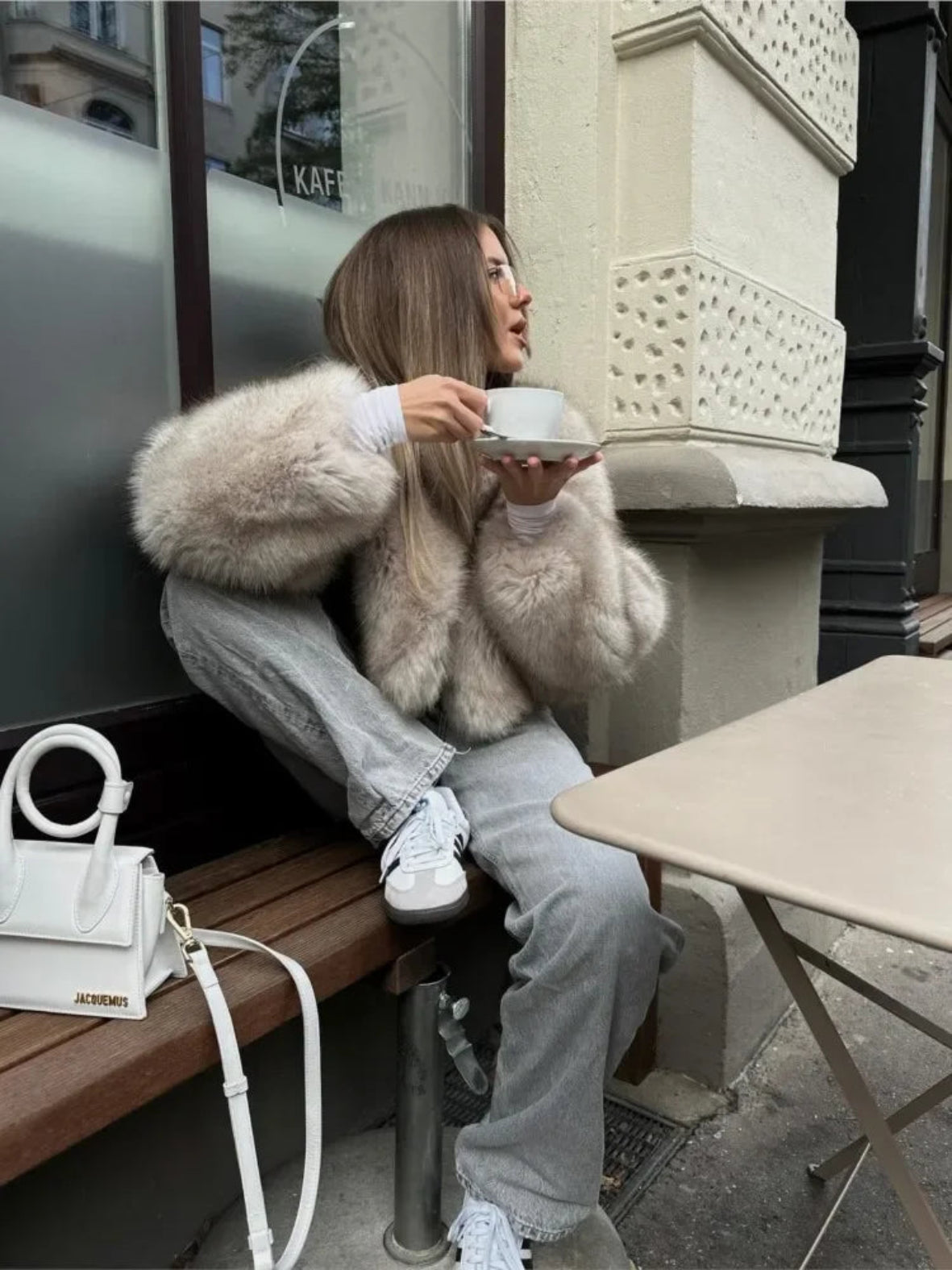 Rosie - Vlněný kabát 